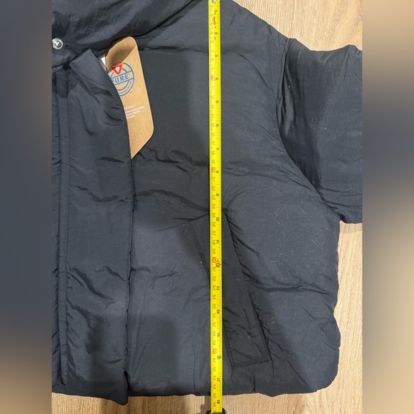 Women's Black Puffer Jacket - Picture 5 of 6